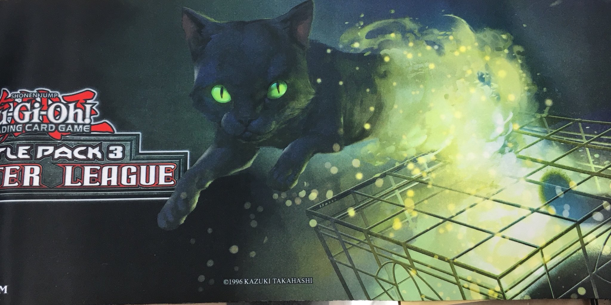 遊戯王 ハーフプレイマット 量子猫 Quantum Cat - 遊戯王