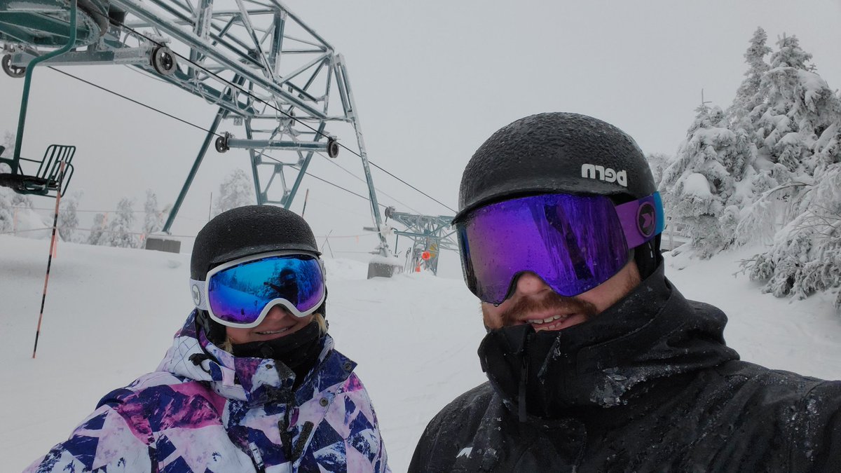 standardkev's tweet photo. Skier bucket list today! @MadRiverGlen Vermont! Awesome place, terrible day. Couldn't see anything! Lapped the #SingleChair all afternoon! https://t.co/V73sww6GkE