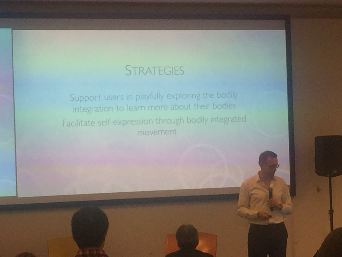 Both play and our bodies are fundamental to being human, so why not explore new ways to explore #futurebodies as sites of play? Enjoyed this provocative and often humorous talk by <a href="/floydmueller/">Floyd Mueller</a> at #TEI2020 dl.acm.org/doi/abs/10.114…