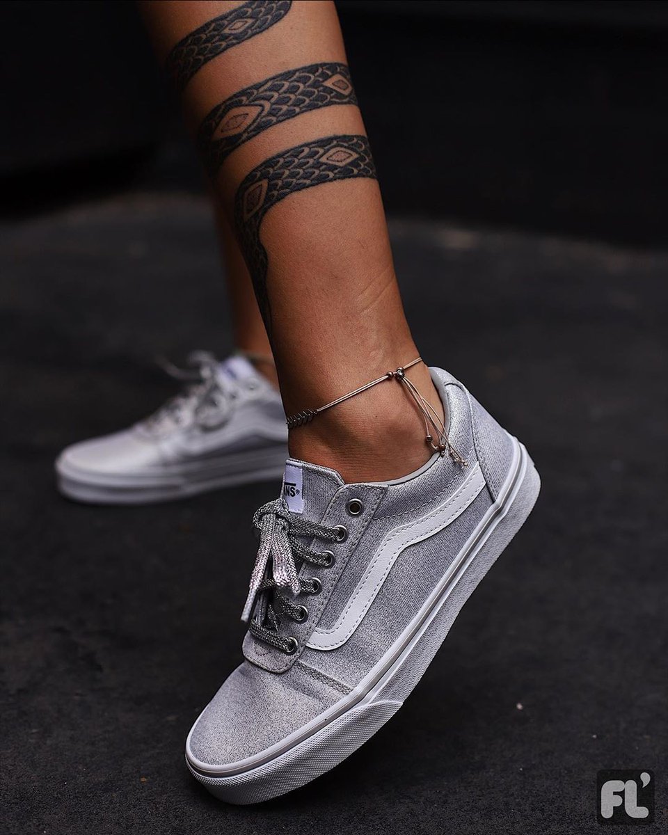 vans ward lurex glitter