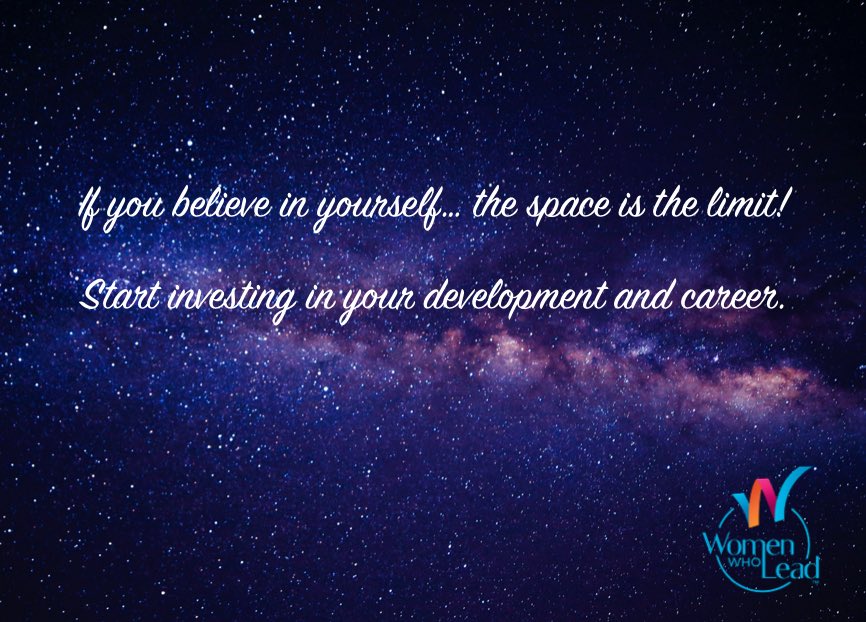 Start investing in your 
development and career. Don’t wait for your boss to pay for all your training and development! Is your career... take ownership of it! WomenWhoLeadSummit.com