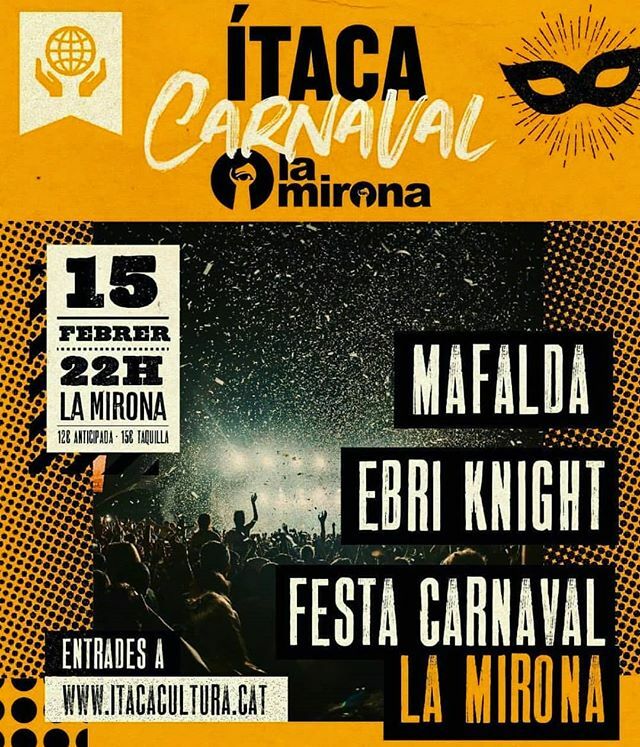 📍 Girona
📆 15 de Febrer!
🕐 22h
💸 12 €

Mencioneu en comentaris a les amigues que cregueu que els interessa el concert!
.
.
.
#llibertatdexpressió 
#antifeixisme
#musicaencatalà
#concertsgirona
#concertscatalunya ift.tt/31JZzPQ