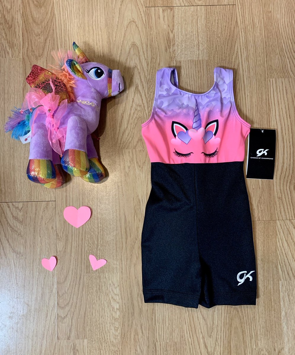 Love gymnastics! Love unicorns! Fun new items just in time for Valentines Day! 🤸🏼‍♀️💜💕🤸🏻