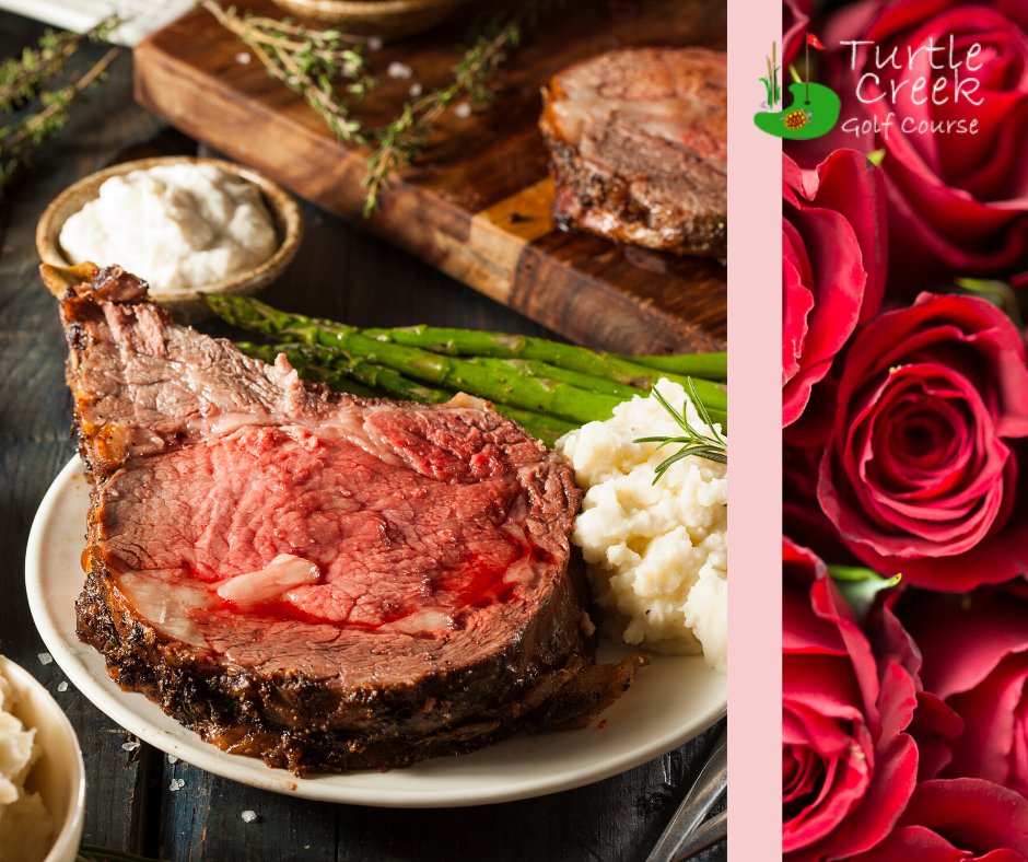 TurtleCreekGolf's tweet photo. Enjoy Prime Rib with your loved one on Valentine's Day ❤️
Among other delicious items on the menu!
Call to make your reservation (845) 564-3226 https://t.co/PsolQKiYzf