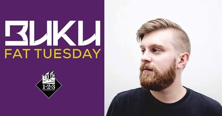 We're going BUKU for Mardis Gras Fat Tuesday February 25th!! Local support from Critk and Battery Low. Doors 9pm. $18adv/$20dos 18&amp;up
<a href="/bukudatdude/">𝕓𝕦𝕜𝕦</a>
<a href="/critkofficial/">Critkofficial</a>
@RichyRich730 
<a href="/DubVPartyCrew/">DubV Party Crew</a>