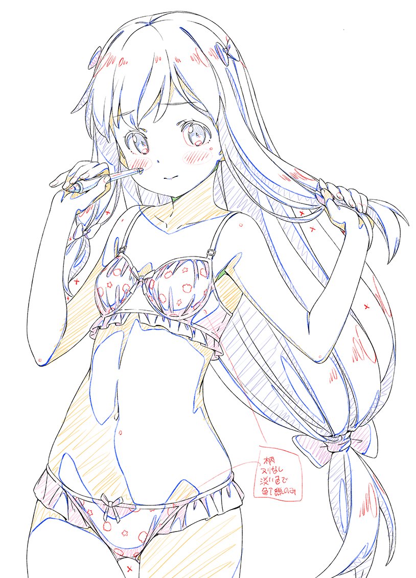 かんざきひろ ブラジャーの日らしいので過去版権原画など かんざきひろ ブラジャーの日らしいので過去版権原画など