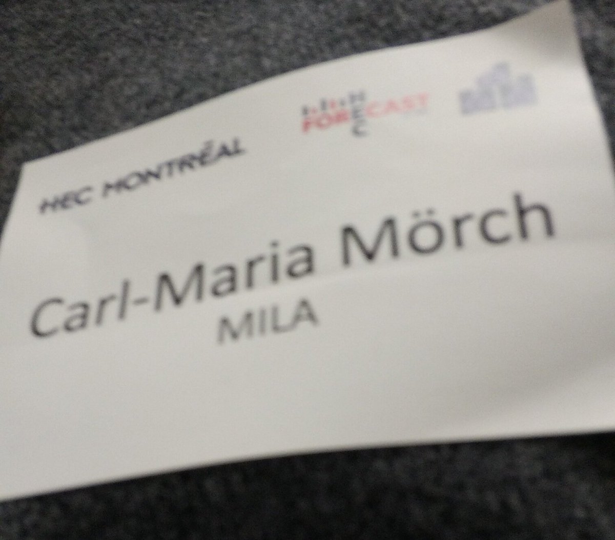 Carl Mörch (@carlmorch) on Twitter photo J'avais le plaisir de parler d'éthique et de données personnelles (des pistes pratiques?) au <a href="/HEC_Montreal/">HEC Montréal</a> Forecast du club de sciences des données avec <a href="/SebastienGambs/">Sébastien Gambs</a>. Je représentais @MILAMontreal @ObservatoireIA <a href="/AlgoraLab/">Algora Lab</a>. Merci a <a href="/IVADO_Qc/">IVADO</a> partenaire de l'événement J'avais le plaisir de parler d'éthique et de données personnelles (des pistes pratiques?) au <a href="/HEC_Montreal/">HEC Montréal</a> Forecast du club de sciences des données avec <a href="/SebastienGambs/">Sébastien Gambs</a>. Je représentais @MILAMontreal @ObservatoireIA <a href="/AlgoraLab/">Algora Lab</a>. Merci a <a href="/IVADO_Qc/">IVADO</a> partenaire de l'événement