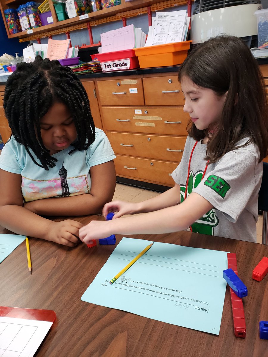 2nd grade Ss "turn and talk" and use visuals to make connections about numbers on their journey to build fluency! <a href="/SEM_Dalers/">SEM Dalers</a> <a href="/JenniferJOlsen/">Jennifer Olsen, Ed.D</a> @sharjack