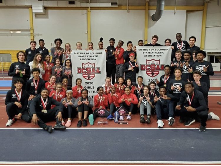 We call that a sweep! You’re looking at your 2020 Girls &amp; Boys DCSAA Champions! That’s a 3-peat for our girls 🏆🏆🏆!