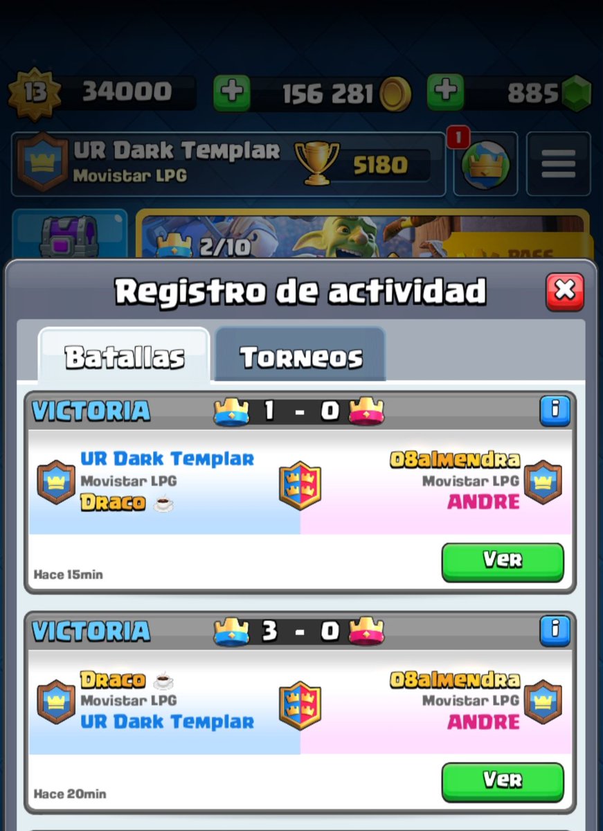 Otro partido ganado con un 2c2 junto a <a href="/DracoCR1/">Draco CR</a> en donde seguimos invictos 3-0 en la @MovistarLPG y un <a href="/Boli1803/">Bolívar</a> intratable en el 1c1 barriendo y dándonos otro punto para esa clasificación 🤠