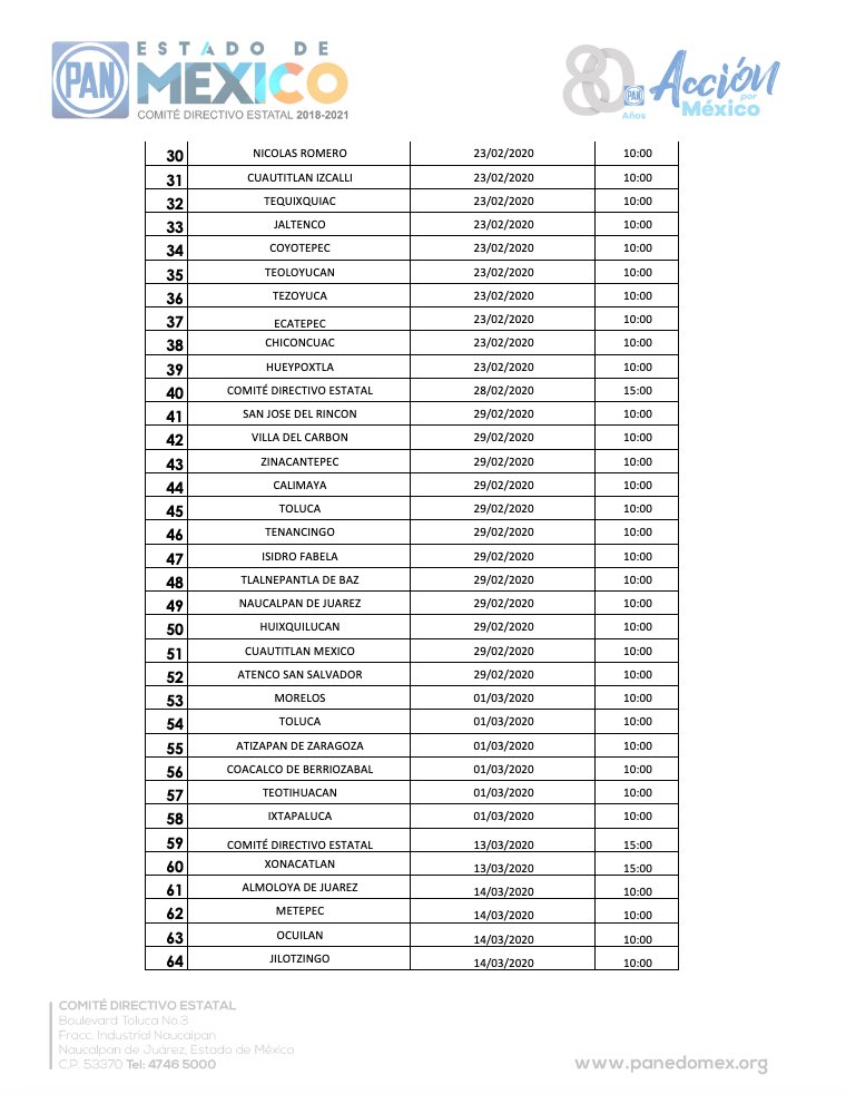 RegidoresEdomex's tweet photo. Te compartimos el calendario de #TalleresDeIntroducciónAlPartido que llevaremos a cabo este primer semestre del año. 

Si estás interesado en ser parte del partido, ubica tú curso más cercano. #FyCPANEdomex #UnidosSomosMásGrandes 

1/3 https://t.co/EqJZpH0VRA
