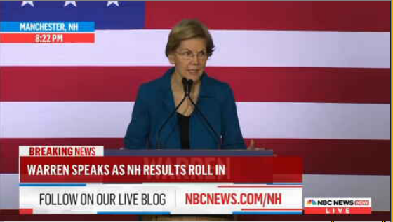 Nbc News Now On Twitter Right Now Ewarren Addresses Supporters In New Hampshire On Nbcnewsnow