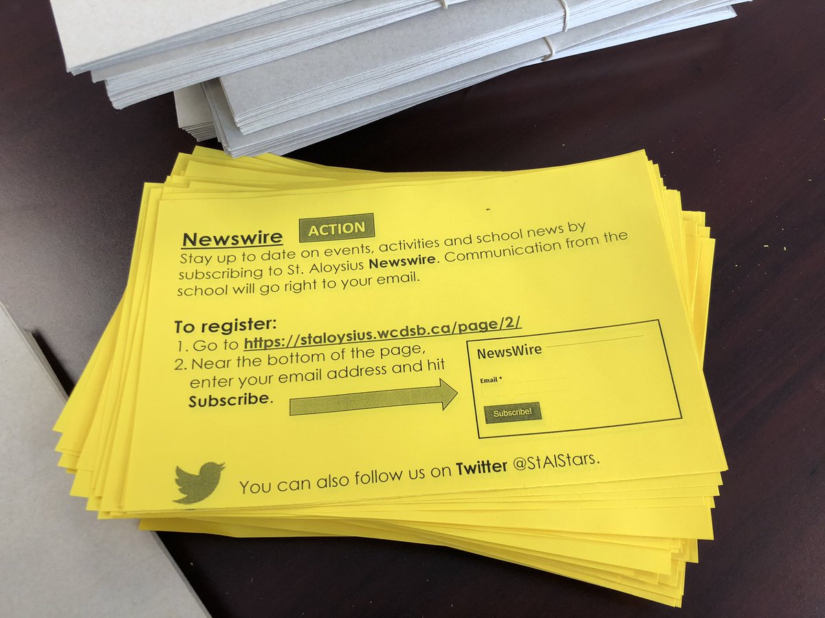 StAlStars's tweet photo. We are reaching out to all our @StAlStars families to join our school Newswire in hopes of strengthening the home-school connection and providing ongoing communication. Students benefit from parents and educators working collaboratively to support learning. #parentsaspartners https://t.co/FD9qQ3gwga