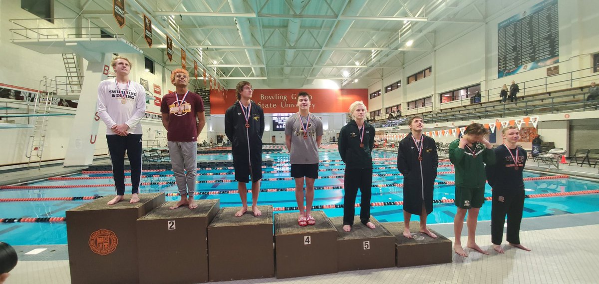 SWIM: Will Claus is a District Champion! The junior finished 1st at BGSU today.

You’ll see Will in Canton at the State Meet next weekend!

Noah Keim took 10th. With that, his Wildcats career is over. Congrats on a great career, Noah. 
#GoCats