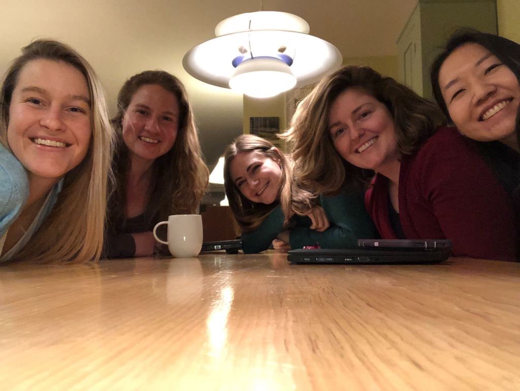 abolgioni's tweet photo. @allisonfoilb @straiightmackin  @abolgioni and I couldn’t think of a better way to spend #womeninscienceday than with our @MASSAWIS circle #16 https://t.co/mu5vYbxjqE