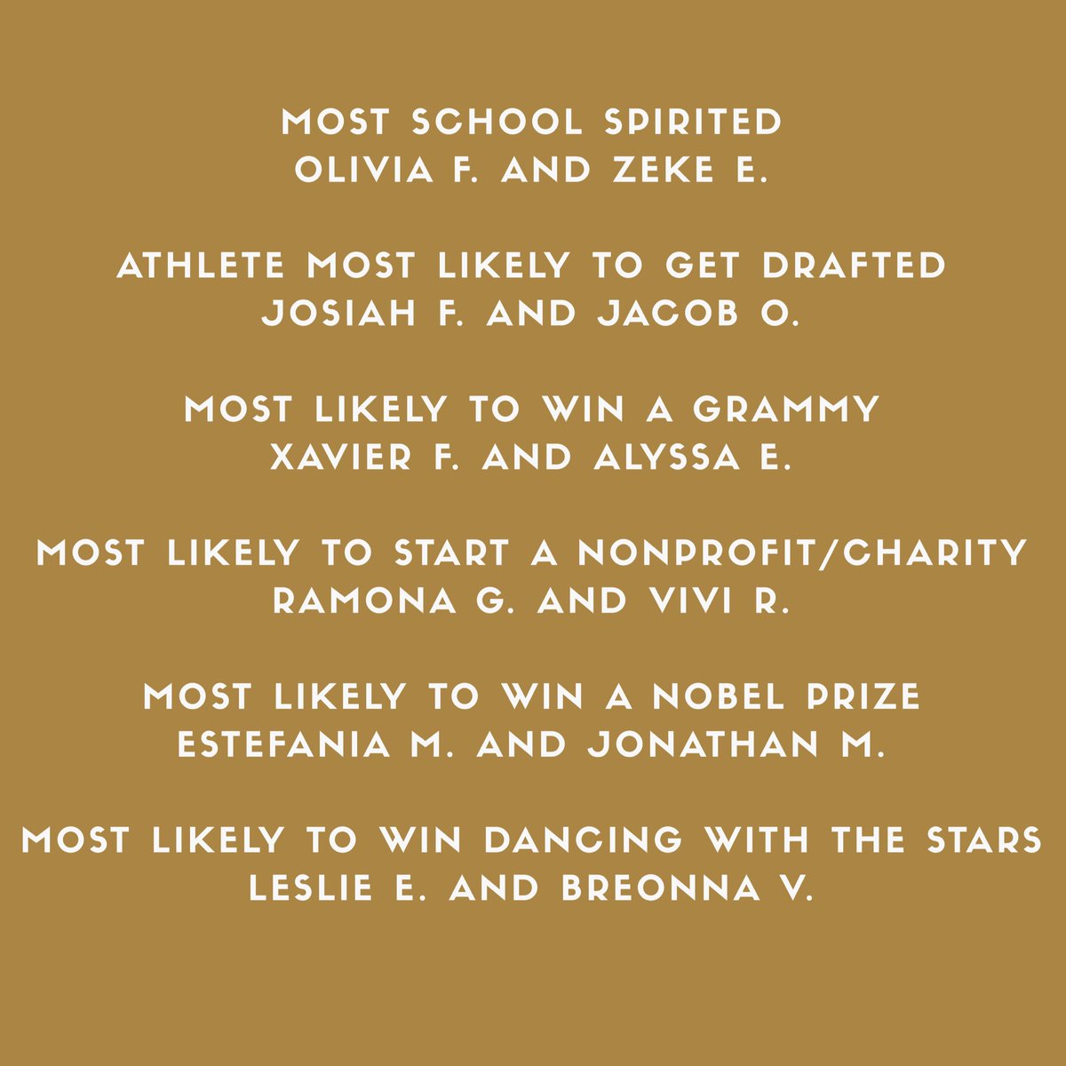 SHS Class Of 2020 tweet media