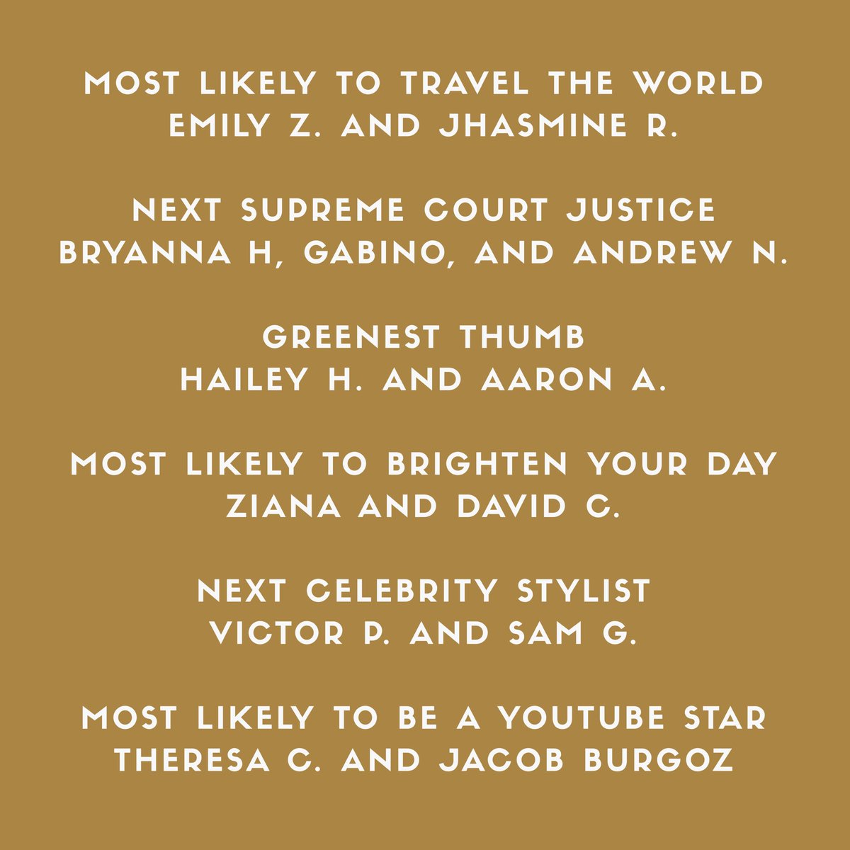 SHS Class Of 2020 tweet media