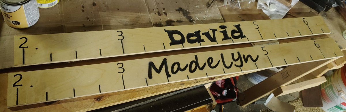 EdgeAdaptive's tweet image. 2 custom height sticks complete. 
.
.
#moms #growinguptall #interiordecor