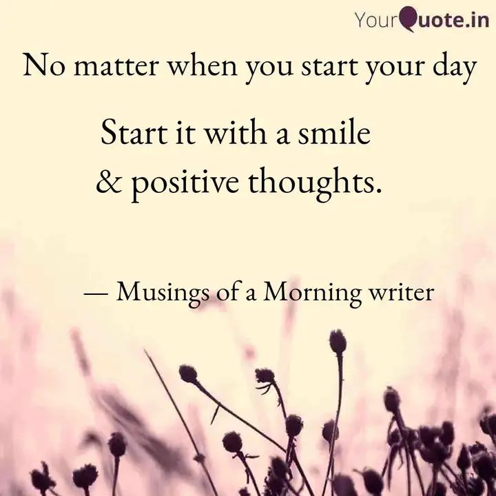satmanaswini's tweet photo. When did you start your day today?
#nomatterwhen #motivationtime #YourQuoteAndMine
Collaborating with YourQuote Baba
Read my thoughts on YourQuote app at https://t.co/FdYrKtL1vw https://t.co/rSLPM5cmR3