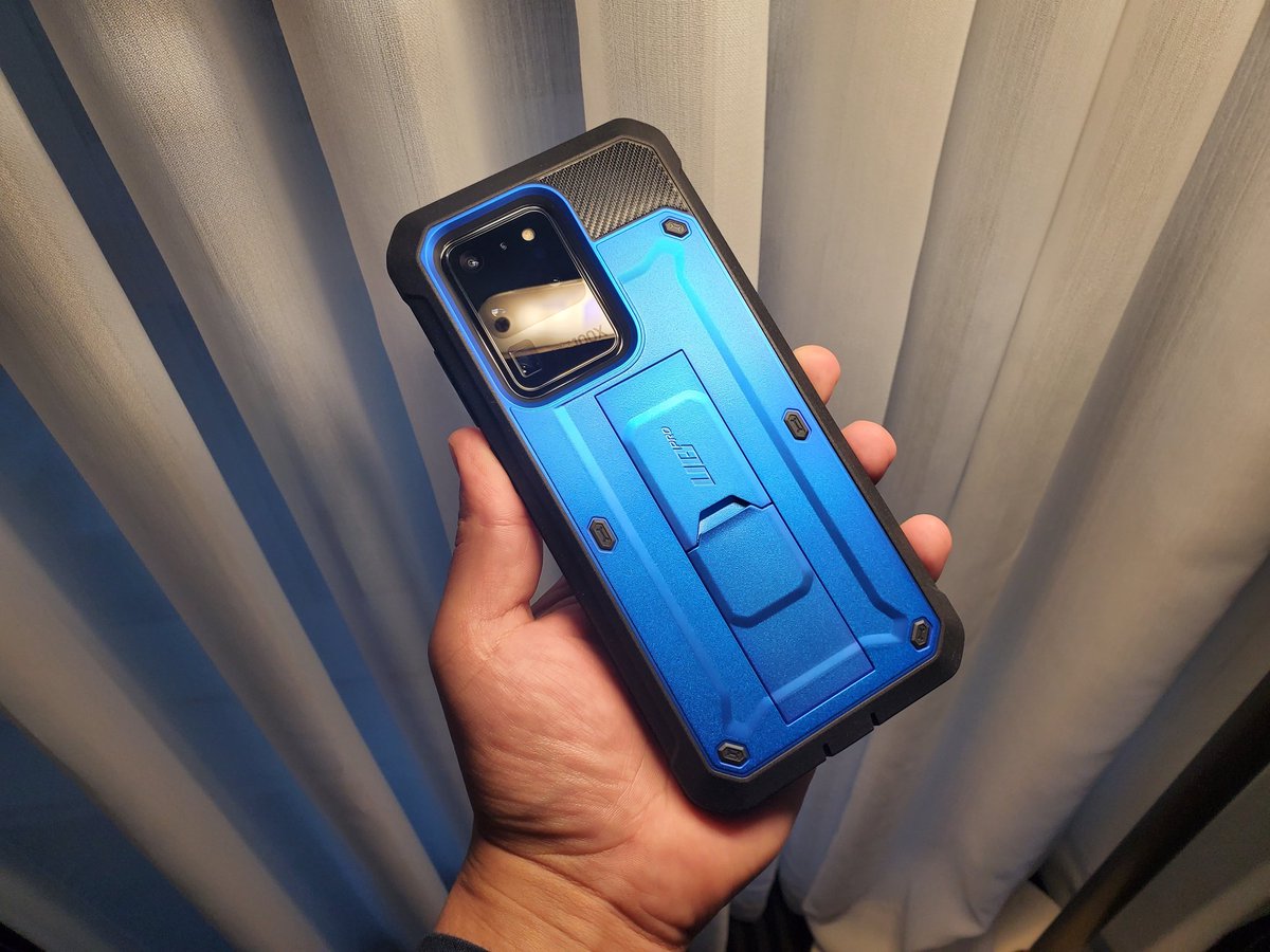 Josh_Quinonez's tweet image. This @supcase_atl Unicorn Beetle Pro looks dope on this @SamsungMobileUS #GalaxyS20Ultra 👍