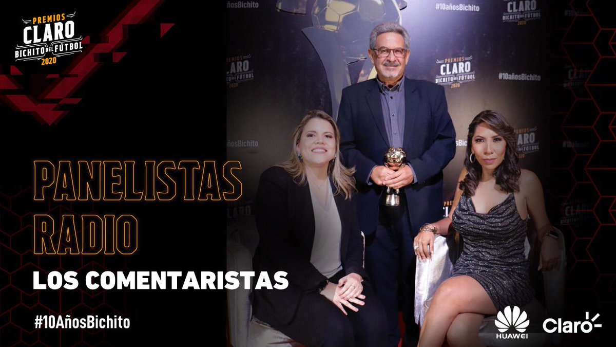 ¡El premio para #PanelistasRadio se lo lleva @Comentaristastv! Continúa viendo lo más destacado de los Premios Claro Bichito aquí #10AñosBichito 👉 bit.ly/ClaroBichitO