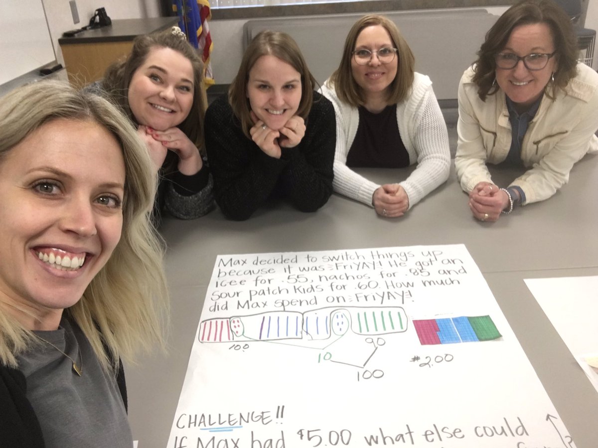 hellomrsklein's tweet photo. @nikkiskimath rocked yet another math PD session where we experienced math workshop as mathematicians ourselves and then engaged in learning about creating rich math blocks! So many great conversations &amp; such great learning with this great team! #sunriselions https://t.co/Ra6OSaaWWj