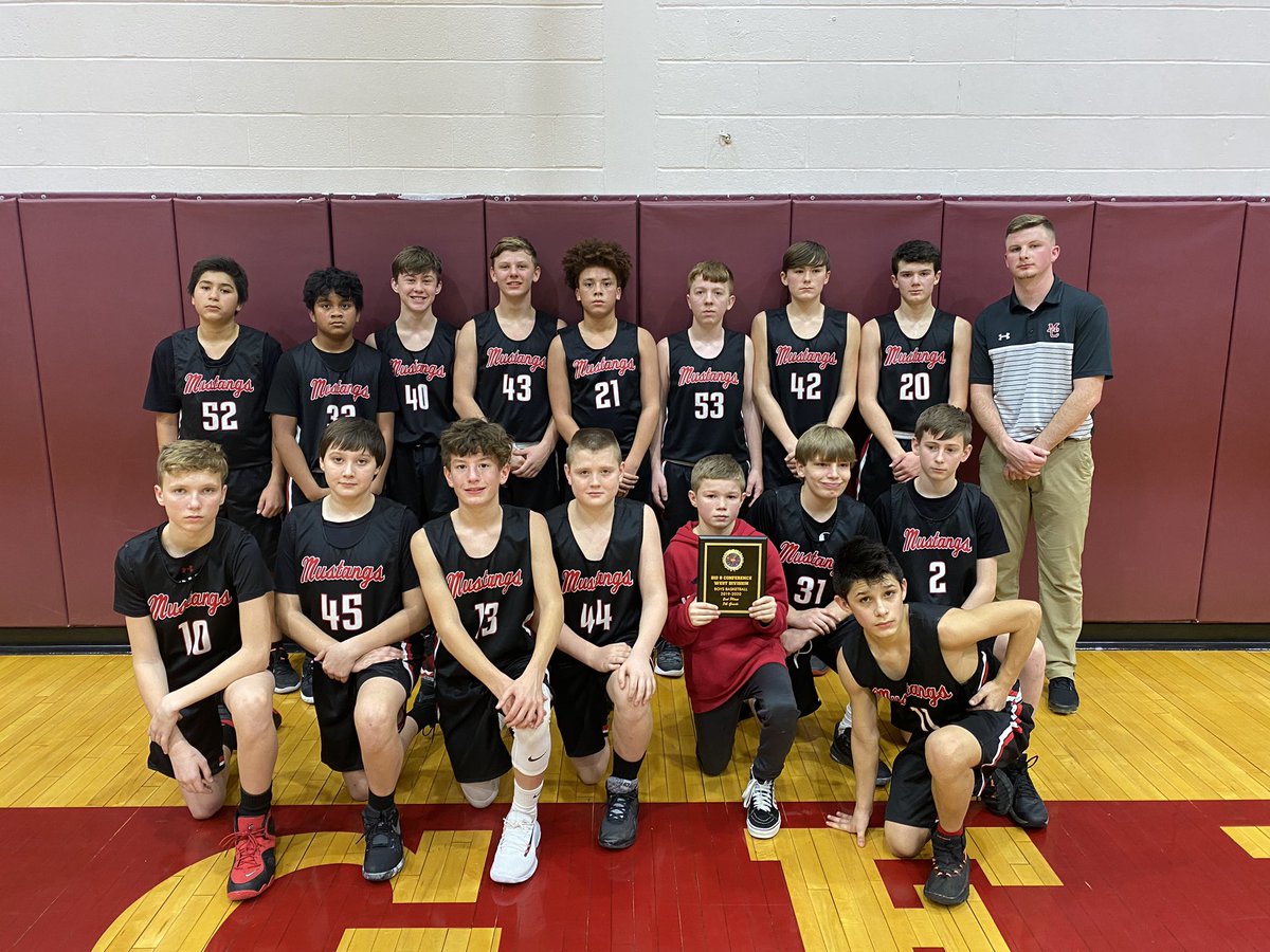 adamlett's tweet photo. Our 7th grade battled hard tonight.  2nd place in the Big 8 Championship. #mcr1pride https://t.co/NQ5AEryFh4