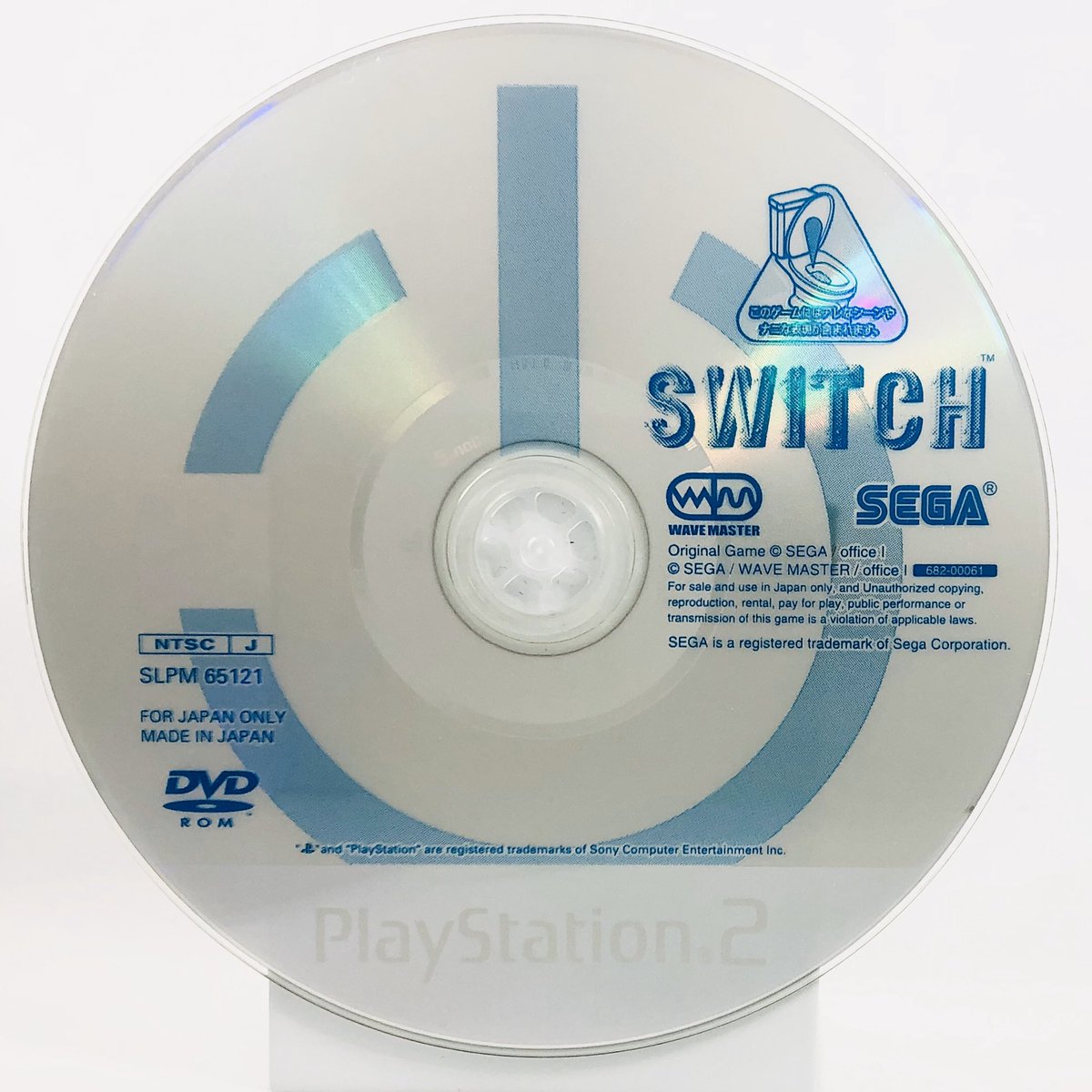 SWITCH (Panic!)SEGAPlayStation2, 2002Archives :  https://www.instagram.com/gamediscbeauty/ 