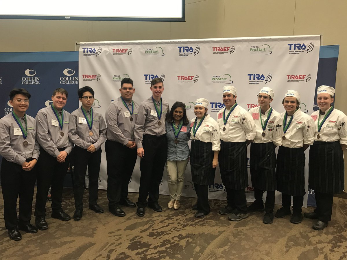 FHSCulinaryArts's tweet photo. State Bound! Proud of Culinary and Management teams for a job well done at Tx ProStart Invitational- Regionals! @FosterHSNews @LamarCISDCTE https://t.co/WovoO5bw5u