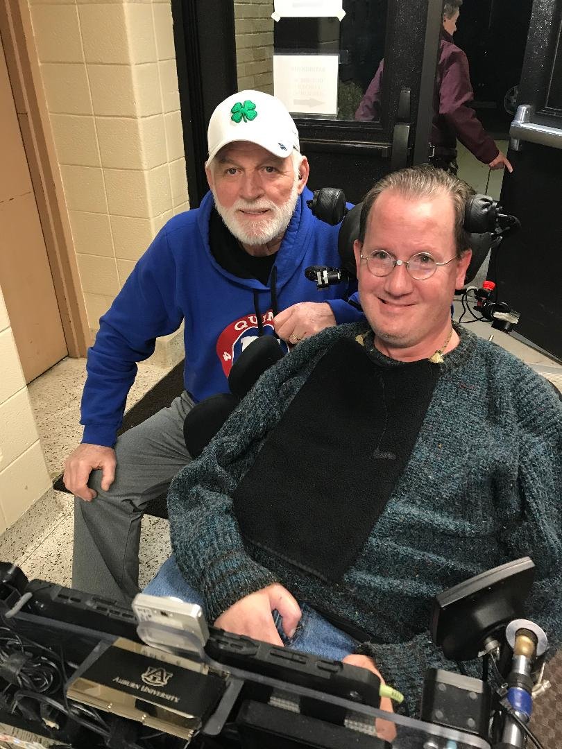 Big Pat representing #Quinn4theWin supporting the final night of the <a href="/DapperClassic/">Dapper Classic</a>! It's incredible that ALS hero Steve Saling makes the trip every year from <a href="/DappersHouse/">Dapper's House</a> in Mass for this tournament. Great to see him! #DapperClassic #FightingALS