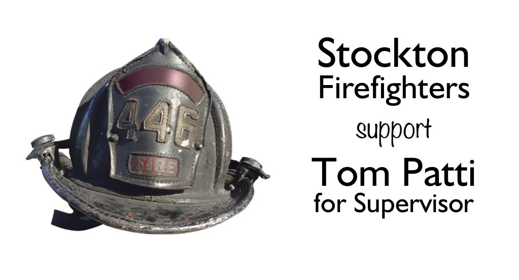 Stockton’s firefighters work hard to protect us and keep us safe. I’m so honored to carry their endorsement in my campaign!