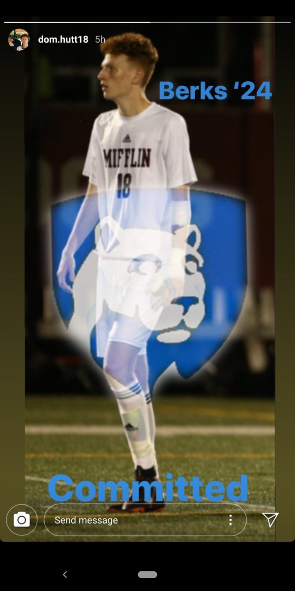 ChrisM978's tweet photo. Dom will be going to PSU Berks for Criminal Justice!  Very proud poppa https://t.co/dtTaXZRK6s