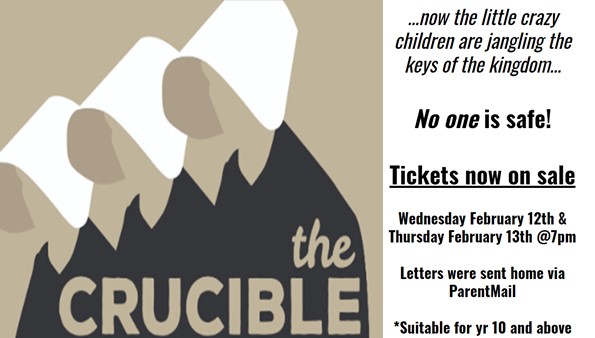 MGGS_'s tweet photo. Break a leg to the @MGGS_ cast and crew of ‘The Crucible’. #OpeningNight #TeamProctor #TeamAbigail https://t.co/Mltsmu4GHM