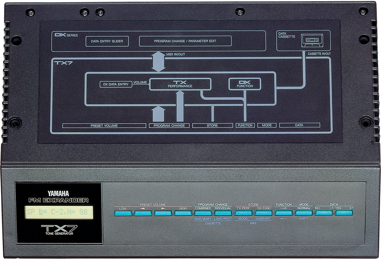 YAMAHA TX7 （DX7 音源モジュール） tone generator YAMAHA TX7 （DX7 音源モジュール）tone generator - メルカリ