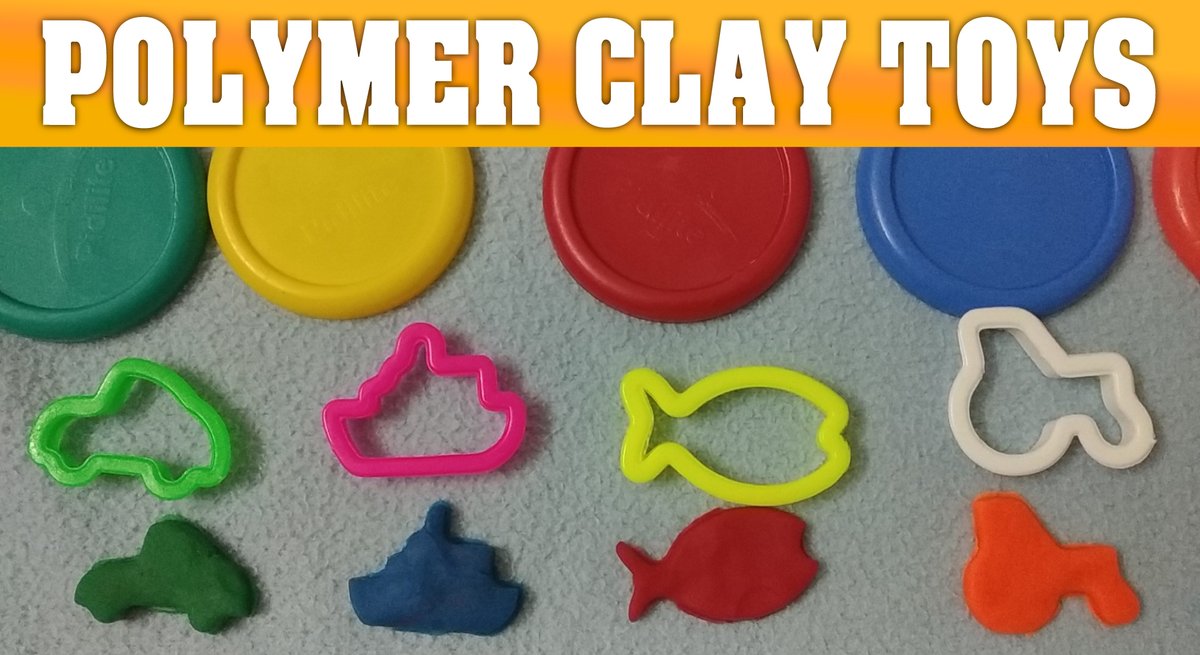 make a clay toys