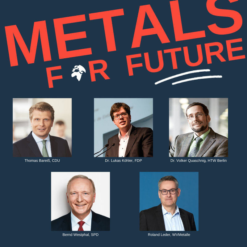 WVMetalle's tweet photo. Stühle werden gerückt, Teller ausgerichtet, Licht eingestellt. Alles läuft auf Hochtouren für heute Abend. metals meet politics #mmp20 steht dieses Jahr unter dem Motto #metalsforfuture. Wir diskutieren mit @Thomas_Bareiss, @koehler_fdp, @VQuaschning und @berndwest. https://t.co/idNbyN77gV