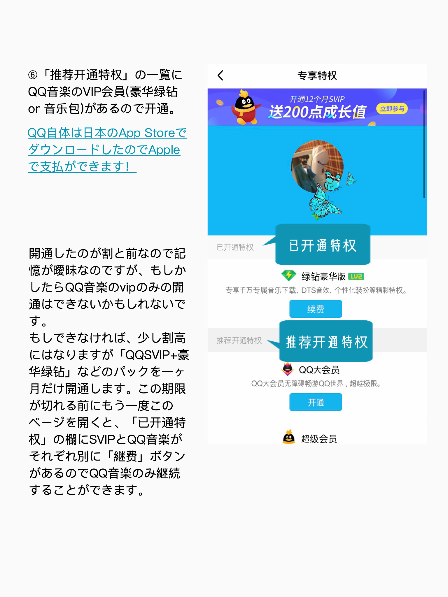 未奈 Qq音乐のvipになる方法を詳しくまとめてくれてる方がいるので参考までに繋げておきますね Twitter