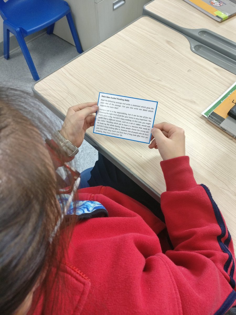 EalTbs's tweet photo. Yr 6 #ELLs found out the #mainidea for a given text through a quick card game. They later used main ideas and #supportingdetails to write a #summary! 

[@TBS_Delhi @Kshithi1002] https://t.co/8Beh5rEdeq