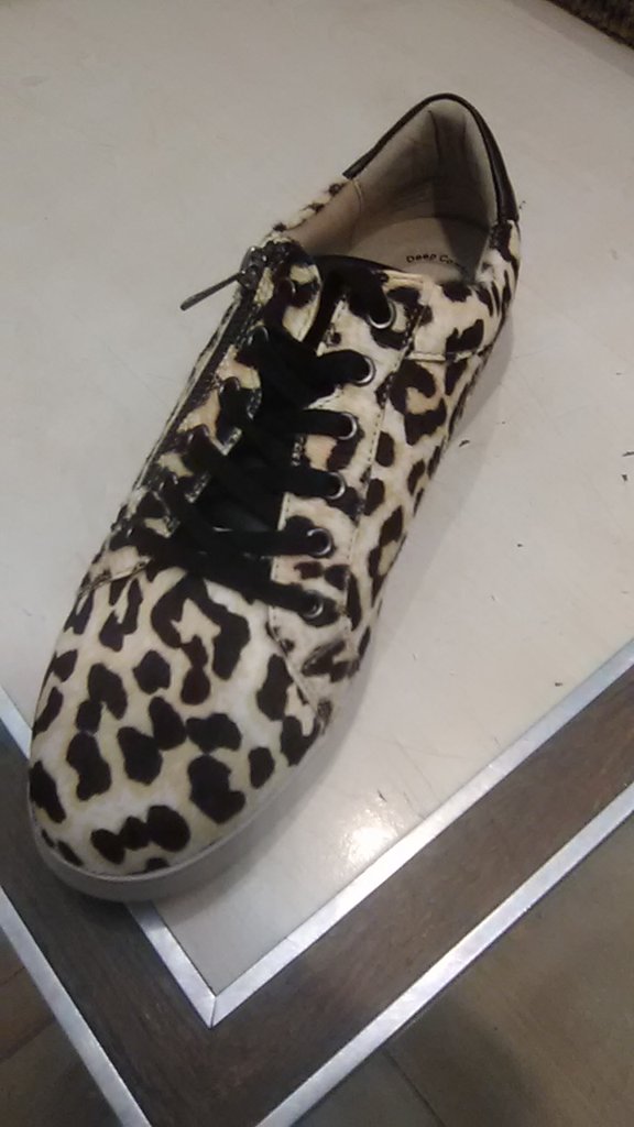 leopard print hush puppies