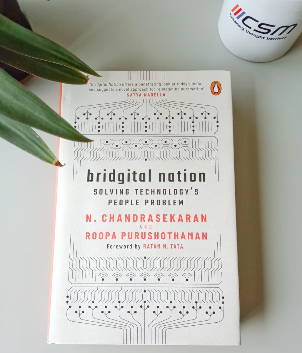 Undoubtedly, we're changing the world with #Technology, and we're all a tech company. 

This book, #BridgitalNation, presents a powerful vision for the future, by suggesting that #Technology can help solve India’s problems, only if we regard it as an aid, and not as a threat 😇