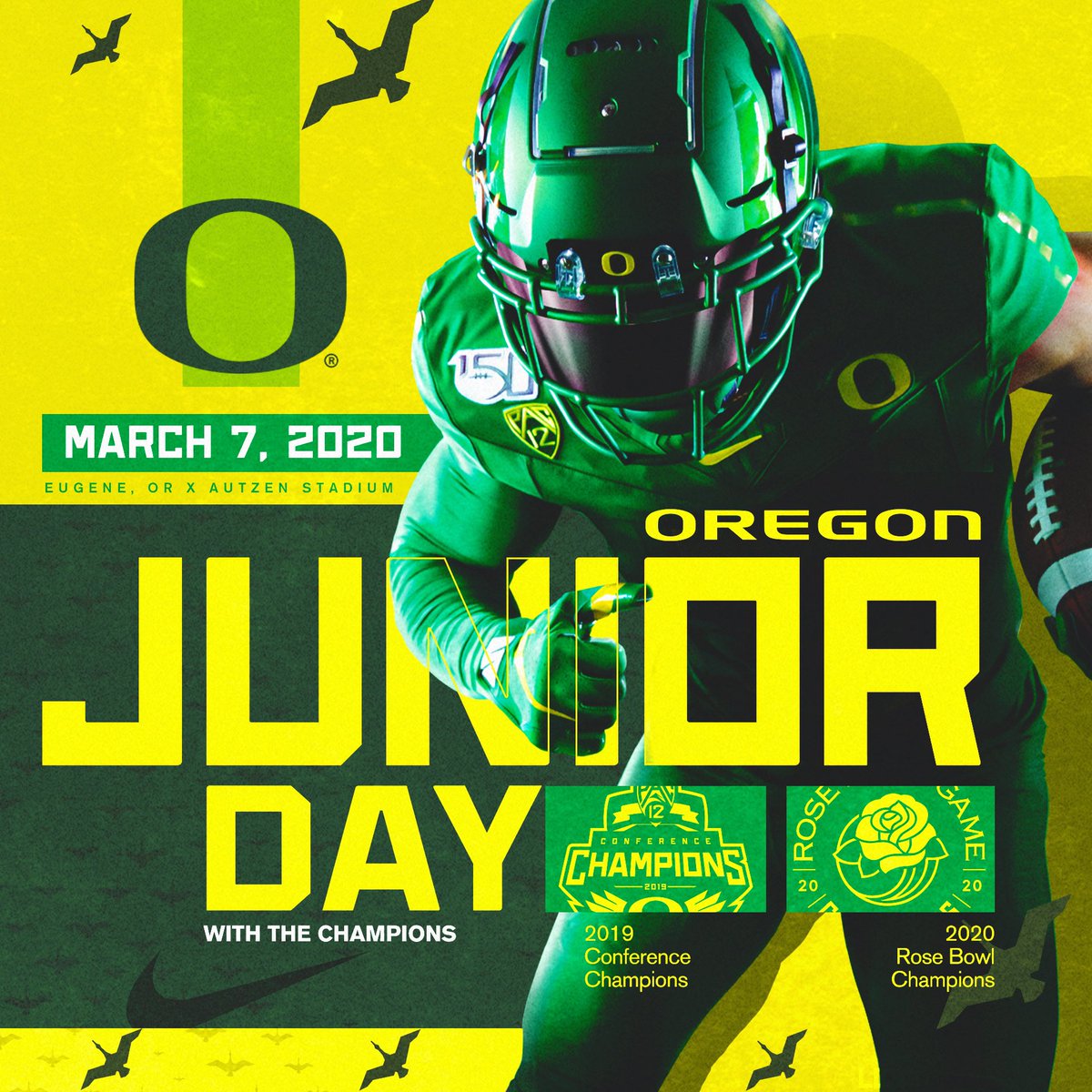 CoachJsalavea's tweet photo. 📍Eugene, OR. LETS GO. Get up close & see the Strength of the flOck continues to build⬆️‼️
#TrainACertainWay
#BuiltDifferent
@oregonfootball
💥👊🏽💥 https://t.co/qBslH5y3Ry