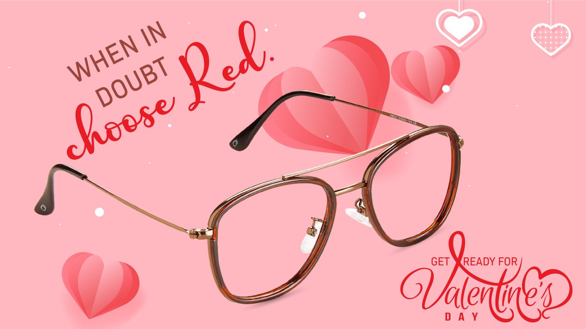 specsmakersopt's tweet image. Choose this D shaped red happster double bridge combo frame and sweep your Valentine off her feet. Hurry. What are you waiting for?
#Specsmakers #redframes #happsterframes