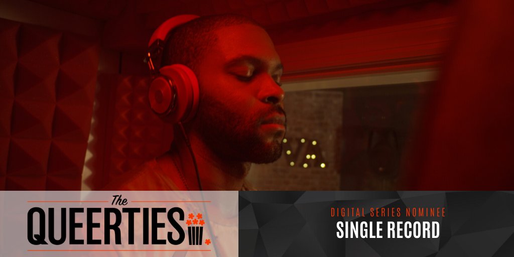 Queerty's tweet photo. There are less than two weeks left to vote for @nmoseslass' #SingleRecord for DIGITAL SERIES at the 2020 #Queerties! Vote once a day until February 21st. 🏆 https://t.co/X6kpzIUZSC https://t.co/wALpFgUAFp