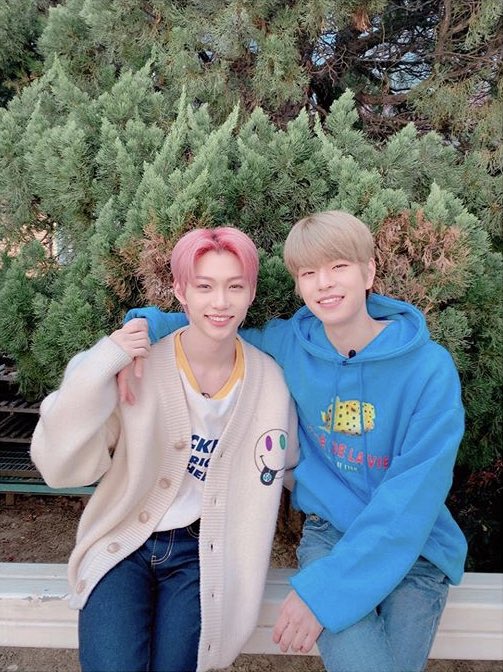 「 day 42/366 」　　　↳  #스트레이키즈  #김승민  #이필릭스SEUNGLIX!! MY TINIE FAIRIE BOYS (^o^) i see the vlive notif but i’m going to bed soon so i really hope you guys enjoy yourself tonight, i’ll watch it tomorrow morning :”D rest well my loves, i love you boys ^3^