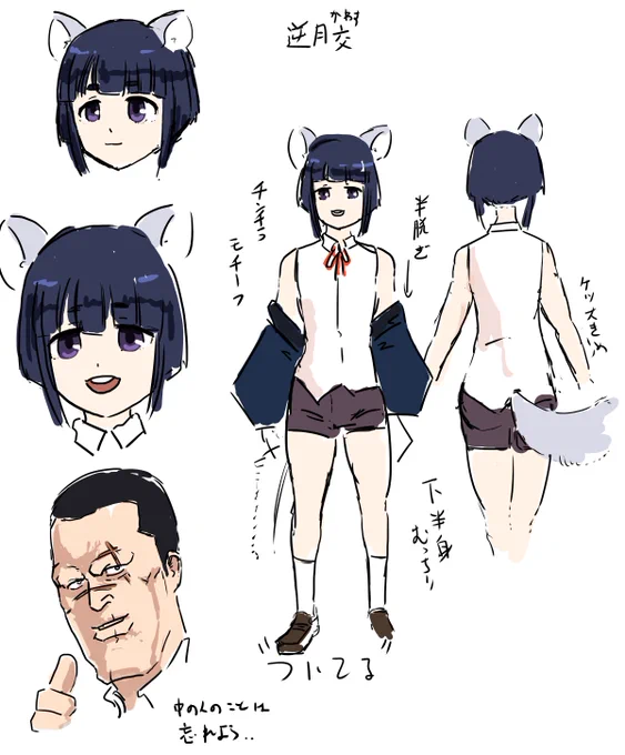 逆月かわすの資料 