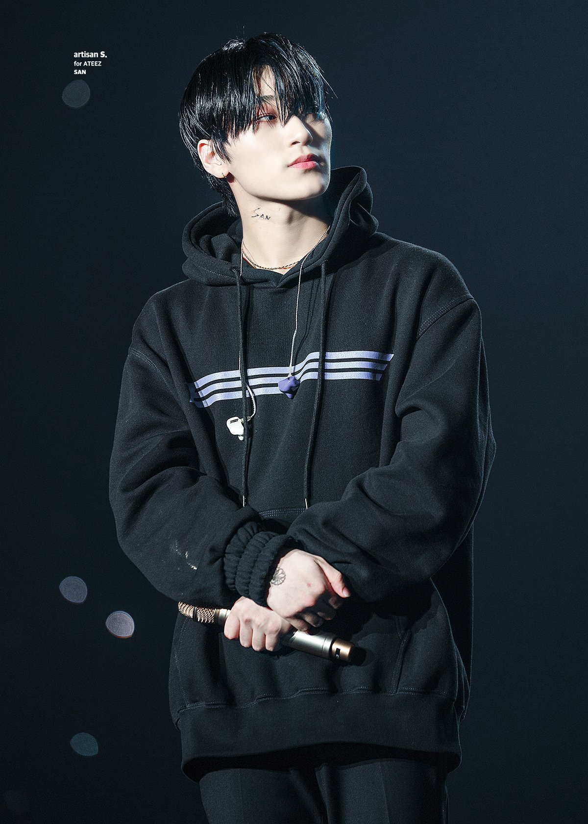 ATEEZ 에이티즈 直筆サイン入り チェキ サンSAN 산 ポロライド ショケ san pics on X: