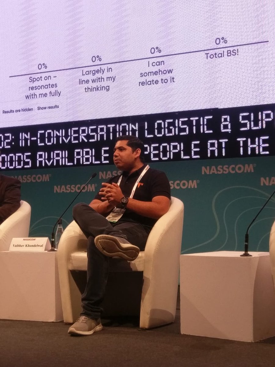 NasscomEvents's tweet image. &quot;Speed matters. Even if you are failing, fail fast. The more you experiment, the quickly you validate your innovative ideas.&quot; - Vaibhav Khandelwal
Co Founder &amp;amp; CTO, @shadowfax_in on growing as a logistics inc in the competitive scenario. #NTLF2020 #TechInSectors #TechInLogistics
