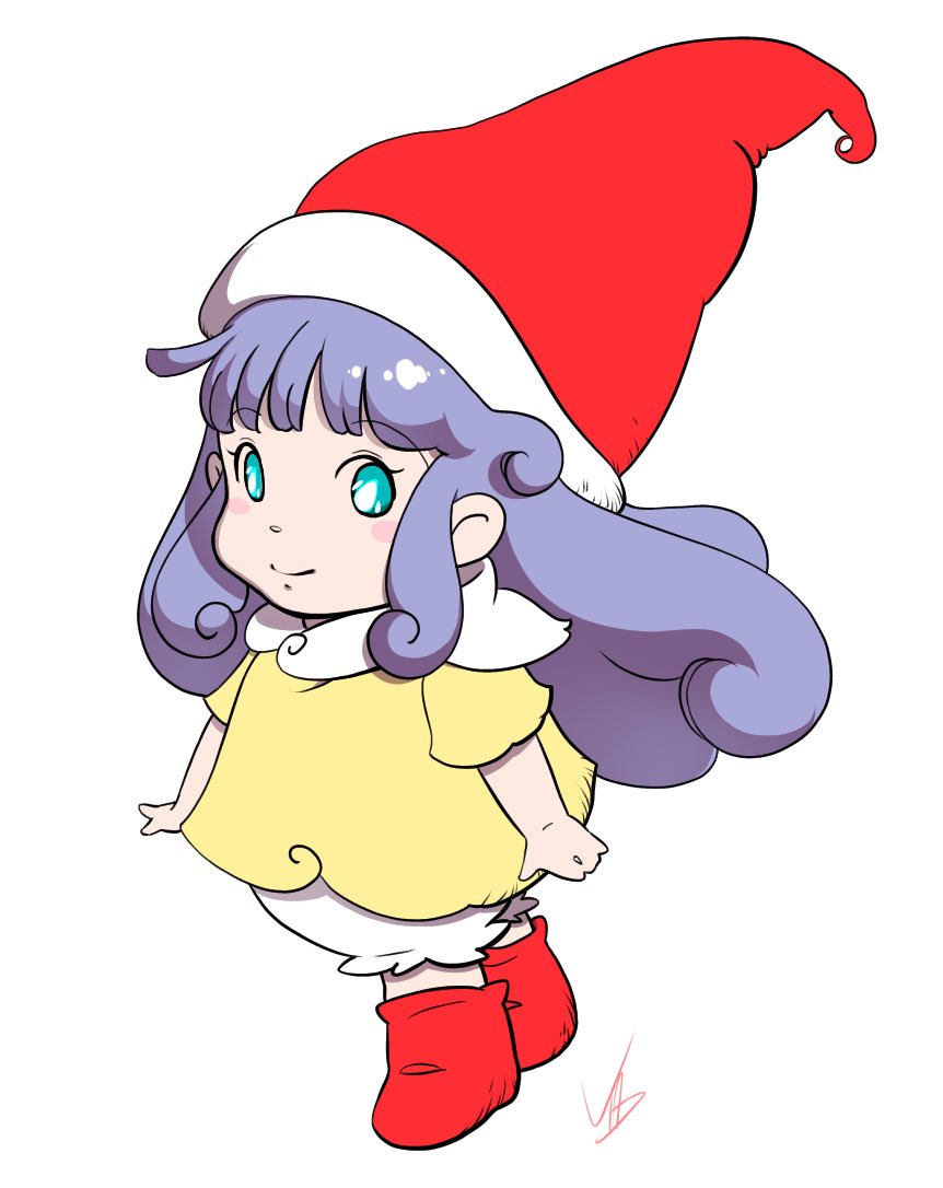 リクエストお絵描き とんがり帽子のメモルとオヨネコぶーにゃん！ 知っ