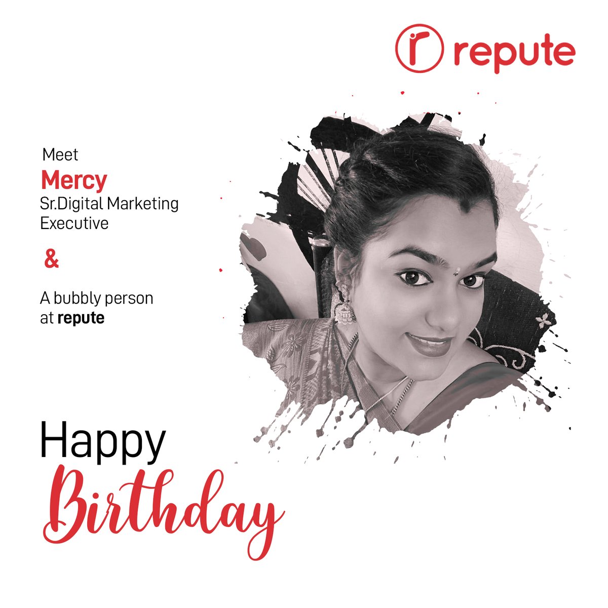 Happy Birthday Mercy! 💐💐

Roseline Mercy M is our Senior Digital Marketing Executive . A hard worker and a delightful person to work with, we wish her all the best for all her ventures in future!

#birthdayparty #birthdaycake #ReputeAgency #DigitalMarketingExecutive