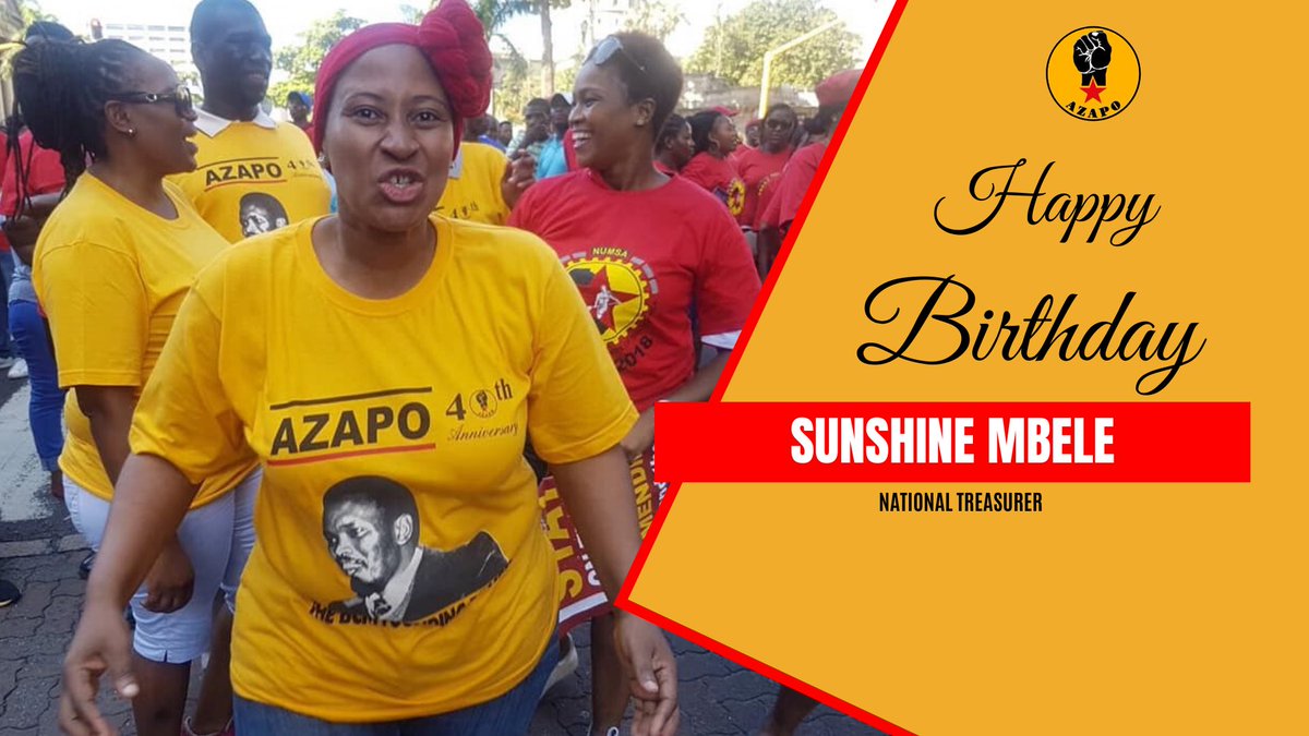 We wish the People's National Treasurer the happiest of birthdays, may you be blessed with many more years to come,🥳🥳🥳
